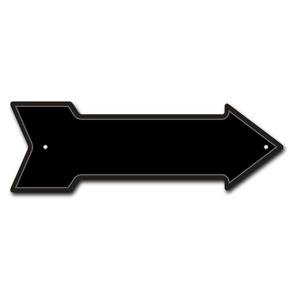 Black Arrow Sign Funny Home Decor 36in Wide